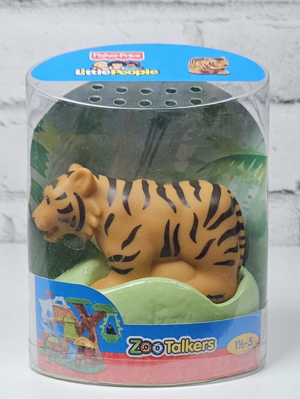 Fisher Price Little People Zoo Talkers Tiger Figure NIB Toy